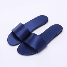Load image into Gallery viewer, Soft Satin Home Slippers