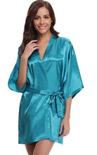 Load image into Gallery viewer, Satin Kimono Robe