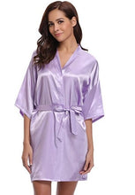 Load image into Gallery viewer, Satin Kimono Robe